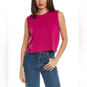 RAG & BONE
Mini Slub Pocket Tank In
Pink size L